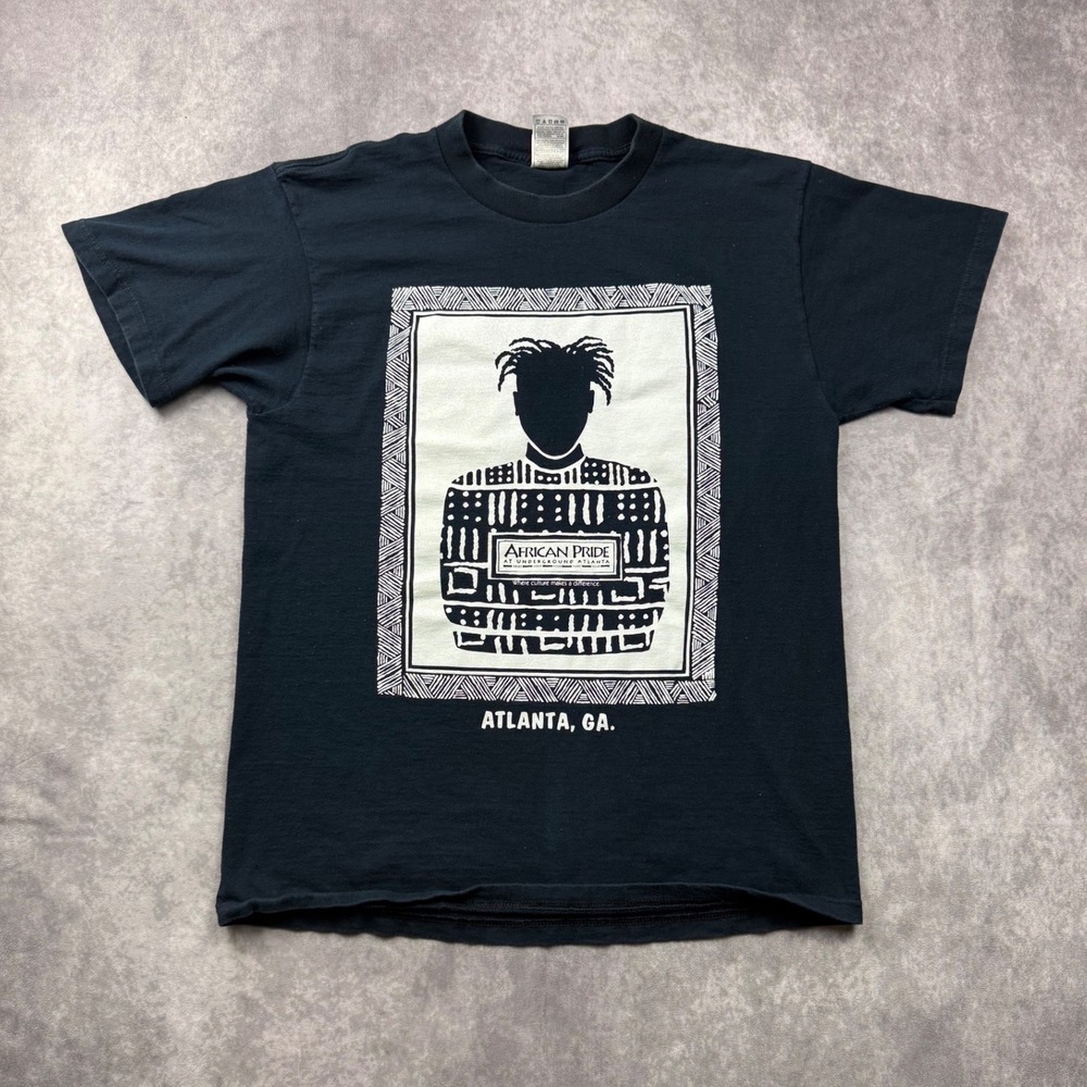 Vintage African Pride Underground Atlanta T-Shirt Mens Large Fruit of the Loom
